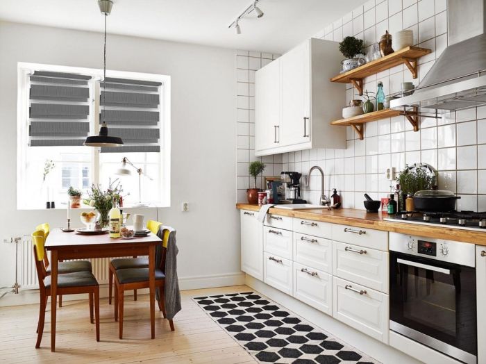 Дизайн кухни в скандинавском стиле с фото