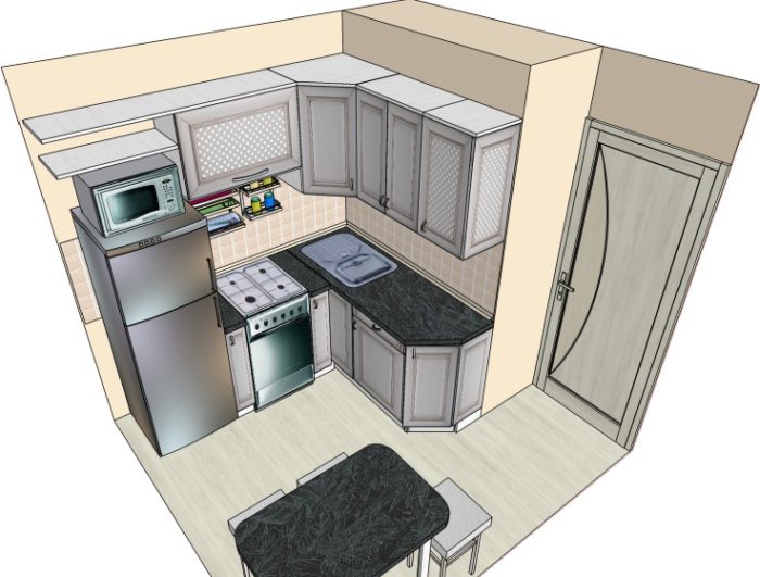 Как оформить угловую кухню с мойкой в углу – современный дизайн и планировка
