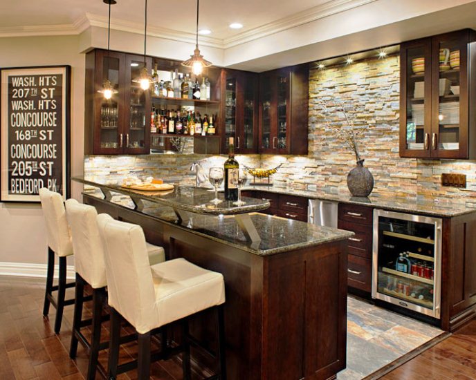 Дизайн кухонь с барной стойкой с фото