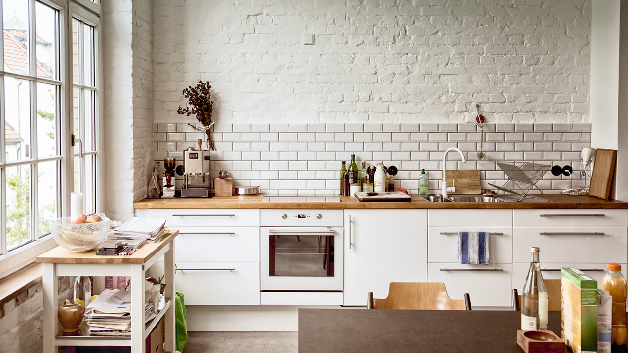 Идеи интерьера кухни в стиле лофт - 80 фото
