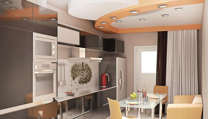 Современный дизайн кухни 6 м²  -  70 фото-идей интерьера