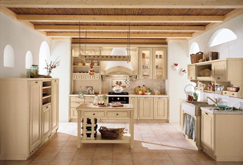 Кухня в стиле кантри - дизайн интерьера своими руками